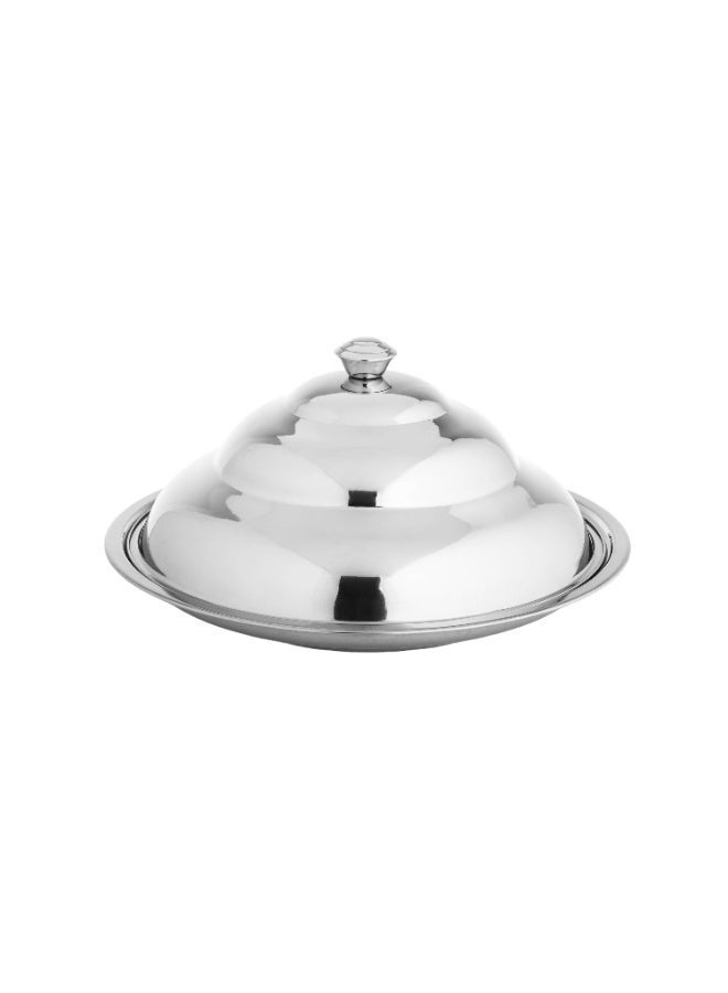 Newflon Luxury Cozy Dish Made of Stainless Steel 35 Cm - Image 3